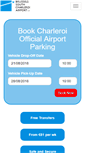 Mobile Screenshot of parking-lowcost-charleroi-airport.com