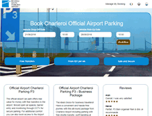 Tablet Screenshot of parking-lowcost-charleroi-airport.com